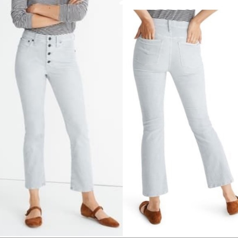 Madewell Cali Corduroy Demi Boot Cut Jeans